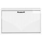 Preview: Wandmontierter Schuhschrank HOORN 71 x 17 x 43 cm Holzwerkstoff