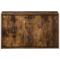 Preview: Wandmontierter Schuhschrank HOORN 71 x 17 x 43 cm Holzwerkstoff