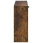 Preview: Wandmontierter Schuhschrank HOORN 71 x 17 x 43 cm Holzwerkstoff