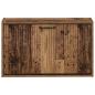 Preview: Wandmontierter Schuhschrank HOORN 71 x 17 x 43 cm Holzwerkstoff