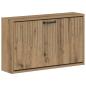 Preview: Wandmontierter Schuhschrank HOORN 71 x 17 x 43 cm Holzwerkstoff