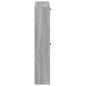 Preview: Wandmontierter Schuhschrank HOORN 71 x 17 x 86 cm Holzwerkstoff