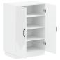 Preview: Schuhschrank HOORN 59,5 x 39,5 x 87 cm Holzwerkstoff Weiß