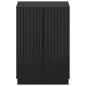 Preview: Schuhschrank HOORN 59,5 x 39,5 x 87 cm Holzwerkstoff Schwarz