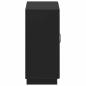 Preview: Schuhschrank HOORN 59,5 x 39,5 x 87 cm Holzwerkstoff Schwarz