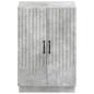 Preview: Schuhschrank HOORN 59,5 x 39,5 x 87 cm Holzwerkstoff Betongrau