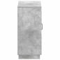 Preview: Schuhschrank HOORN 59,5 x 39,5 x 87 cm Holzwerkstoff Betongrau