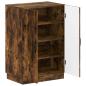 Preview: Schuhschrank HOORN 59,5 x 39,5 x 87 cm Holzwerkstoff Raucheiche