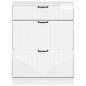 Preview: Schuhschrank HOORN 78 x 24 x 100 cm Holzwerkstoff