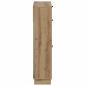 Preview: Schuhschrank HOORN 78 x 24 x 100 cm Holzwerkstoff Artisan-Eiche
