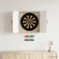 Preview: ARDEBO.de - Dartboard Schrank HOORN Sonoma-Eiche 52,5 x 10,5 x 53,5 cm