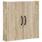 Preview: Dartboard Schrank HOORN Sonoma-Eiche 52,5 x 10,5 x 53,5 cm