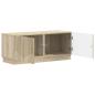 Preview: TV-Schrank Sonoma-Eiche Holzwerkstoff