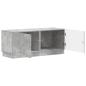 Preview: TV-Schrank Betongrau Holzwerkstoff