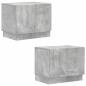 Preview: TV-Schrank Betongrau Holzwerkstoff