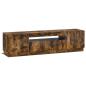 Preview: LED-TV-Schrank Raucheiche Holzwerkstoff