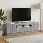 Preview: LED-TV-Schrank Sonoma-Grau Holzwerkstoff