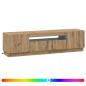 Preview: LED-TV-Schrank Artisan-Eiche Holzwerkstoff
