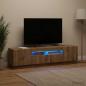 Preview: LED-TV-Schrank Artisan-Eiche Holzwerkstoff