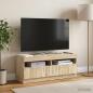 Preview: LED-TV-Schrank Sonoma-Eiche Holzwerkstoff