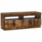 Preview: LED-TV-Schrank Raucheiche Holzwerkstoff