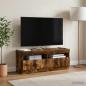 Preview: LED-TV-Schrank Raucheiche Holzwerkstoff