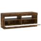 Preview: LED-TV-Schrank Raucheiche Holzwerkstoff