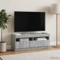 Preview: LED-TV-Schrank Sonoma-Grau Holzwerkstoff
