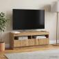 Preview: ARDEBO.de - LED-TV-Schrank Artisan-Eiche Holzwerkstoff