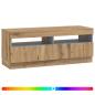Preview: LED-TV-Schrank Artisan-Eiche Holzwerkstoff