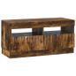 Preview: LED-TV-Schrank Raucheiche Holzwerkstoff