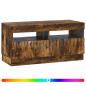 Preview: LED-TV-Schrank Raucheiche Holzwerkstoff