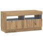 Preview: LED-TV-Schrank Artisan-Eiche Holzwerkstoff