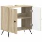 Preview: Waschbeckenschrank BREDA Sonoma-Eiche 59,5 x 31,5 x 59 cm