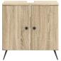Preview: Waschbeckenschrank BREDA Sonoma-Eiche 59,5 x 31,5 x 59 cm