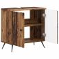 Preview: Waschbeckenschrank BREDA Altholz 59,5 x 31,5 x 59 cm
