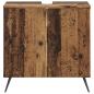 Preview: Waschbeckenschrank BREDA Altholz 59,5 x 31,5 x 59 cm