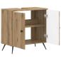 Preview: Waschbeckenschrank BREDA Artisan-Eiche 59,5 x 31,5 x 59 cm