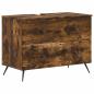 Preview: Waschbeckenschrank BREDA Raucheiche 82 x 41 x 59 cm