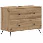 Preview: Waschbeckenschrank BREDA Artisan-Eiche 82 x 41 x 59 cm