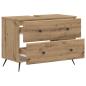 Preview: Waschbeckenschrank BREDA Artisan-Eiche 82 x 41 x 59 cm