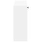 Preview: Wandmontierter Schuhschrank BREDA 71 x 17 x 43 cm Holzwerkstoff