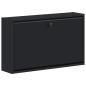 Preview: Wandmontierter Schuhschrank BREDA 71 x 17 x 43 cm Holzwerkstoff