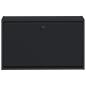 Preview: Wandmontierter Schuhschrank BREDA 71 x 17 x 43 cm Holzwerkstoff