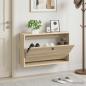 Preview: ARDEBO.de - Wandmontierter Schuhschrank BREDA 71 x 17 x 43 cm Holzwerkstoff