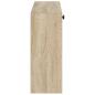 Preview: Wandmontierter Schuhschrank BREDA 71 x 17 x 43 cm Holzwerkstoff