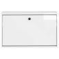 Preview: Wandmontierter Schuhschrank BREDA 71 x 17 x 43 cm Holzwerkstoff