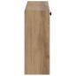 Preview: Wandmontierter Schuhschrank BREDA 71 x 17 x 43 cm Holzwerkstoff