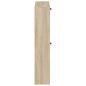 Preview: Wandmontierter Schuhschrank BREDA 71 x 17 x 86 cm Holzwerkstoff