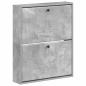 Preview: Wandmontierter Schuhschrank BREDA 71 x 17 x 86 cm Holzwerkstoff